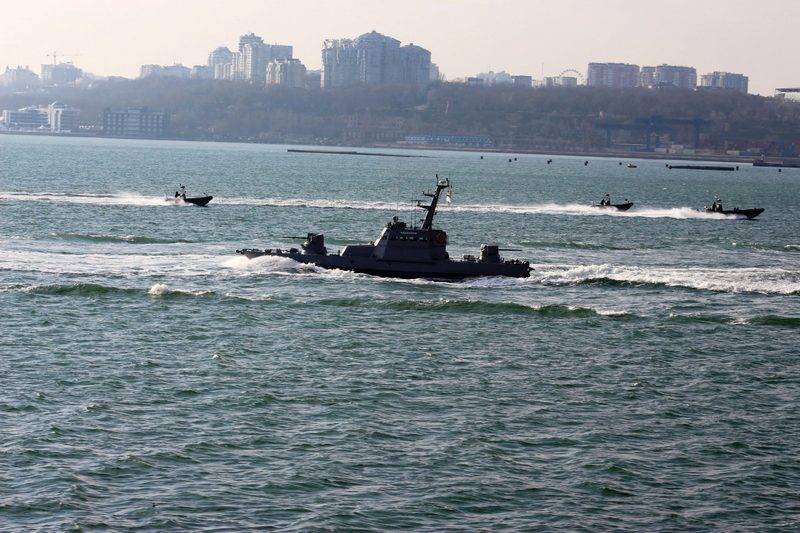 В акватории Чёрного моря начались учения Военно-морских сил Украины