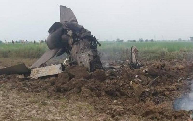 В Индии разбился очередной истребитель МиГ-21 ВВС страны