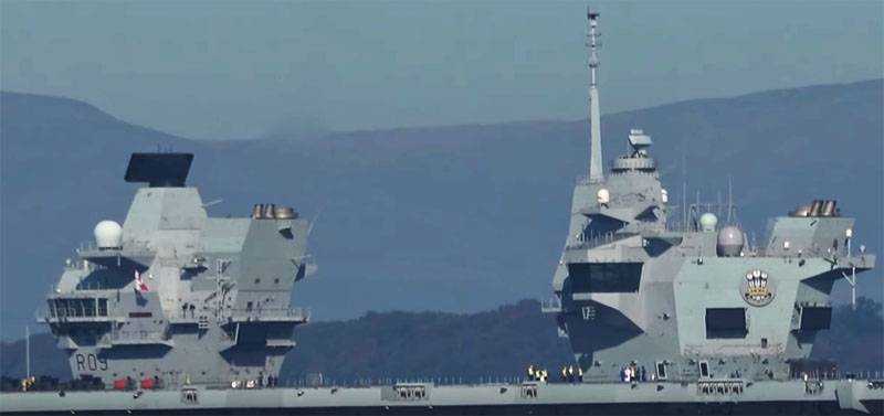 It is stated that the aircraft carrier "Prince of Wales" has a "accident factor"
