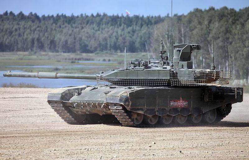 Das Verteidigungsministerium begann mit dem Kauf modernisierter T-90M-Panzer