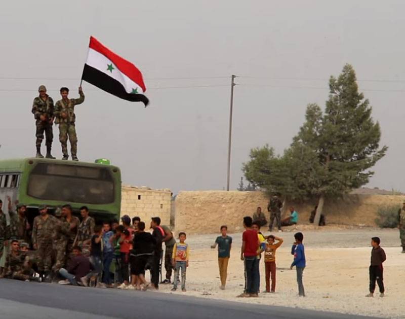 the Syrian army took control of Kobani