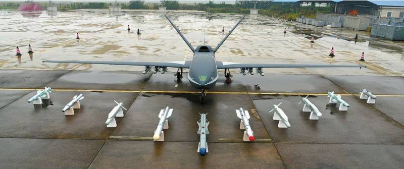 Китайские беспилотные летательные аппараты с реактивными двигателями