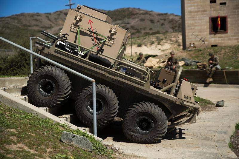 O exército dos EUA escolheu um robô de transporte