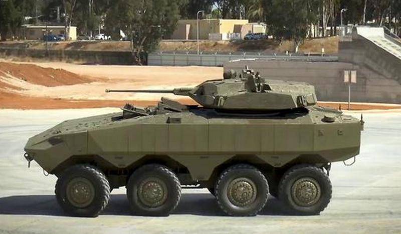 Israeli armored personnel carriers "Eitan" and "Namer" will receive a new uninhabited combat module