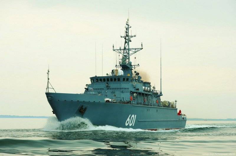 Indian Navy may be the Russian Maritime minesweepers "Alexandrite"