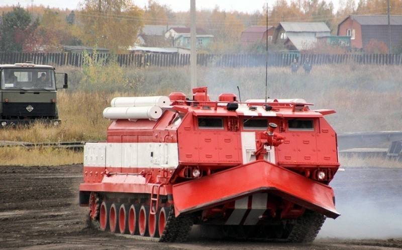 Em Omsk retomou a produção de "tanques de incêndio"