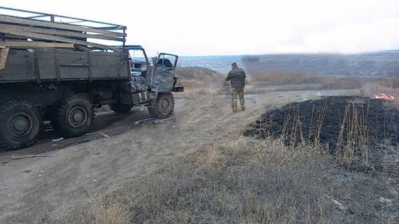 the DNR called the weapon that Ukrainian radicals fired "Ural" APU under Petrovsky