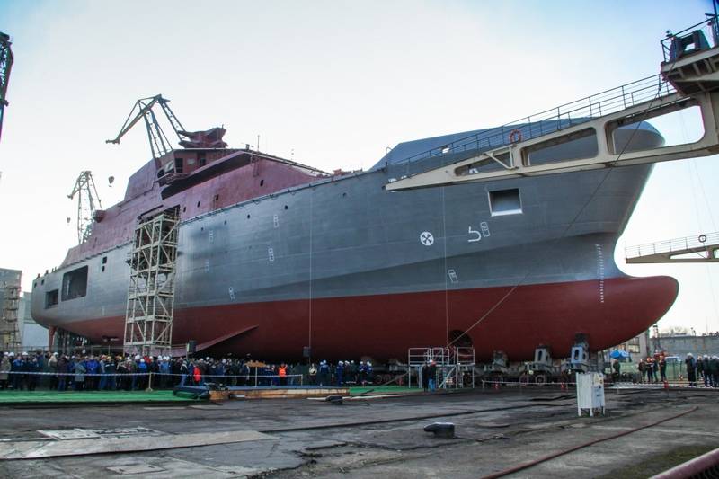 23700 Project Rescue Vessel Launched in Kaliningrad