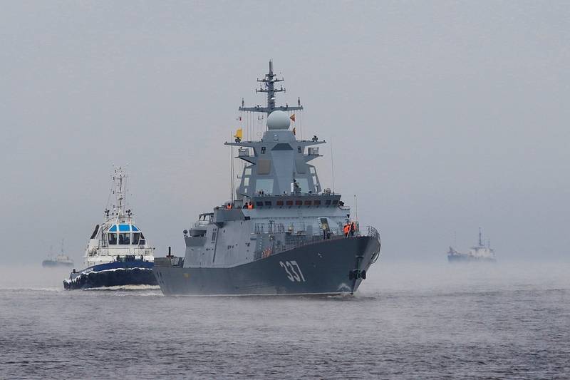 La corvette «Thundering» est arrivée dans la flotte du Nord pour subir des tests d'état