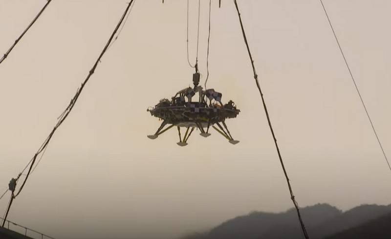 China successfully tests landing platform for Martian mission