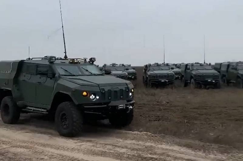 APU received the first batch of new armored vehicles "Novator"