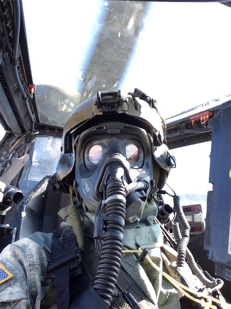 In the USA, they talked about the appointment of MPU-6 special masks for army pilots