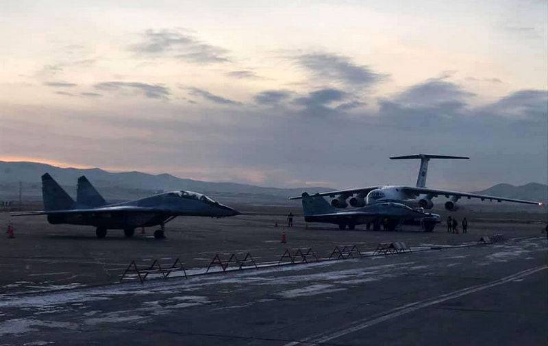 air force of Mongolia has received two Russian MiG-29