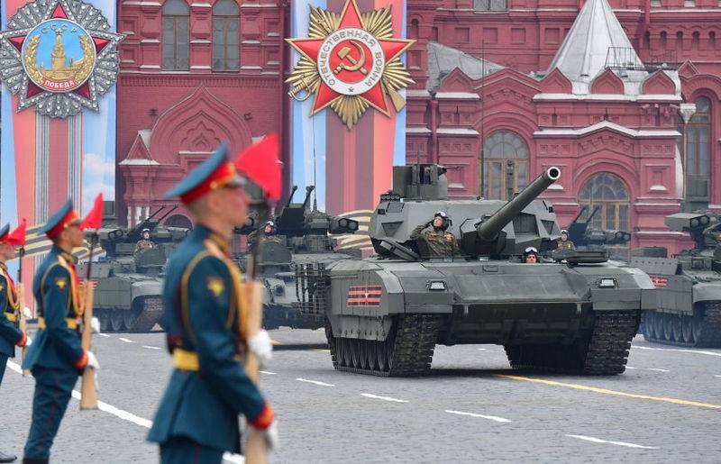 the defense Ministry announced the premiere of new technology in the Victory parade