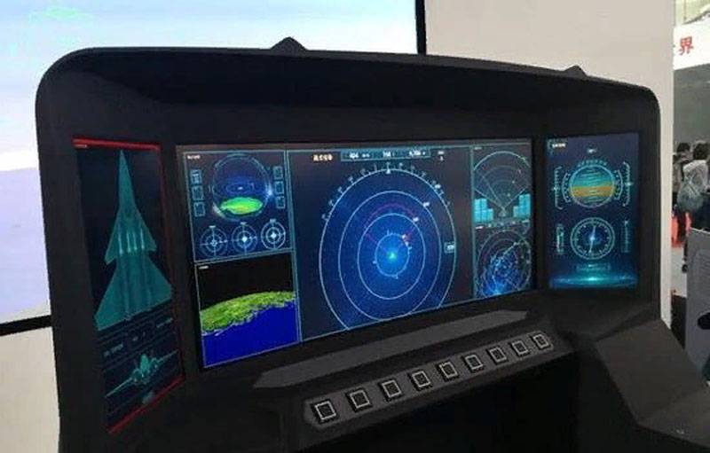 In China, talked about the "fantastic" cockpit of the J-20 fighter