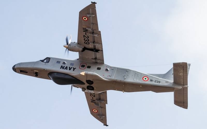 Marinha indiana forma o sexto esquadrão de aeronaves de reconhecimento Dornier 228