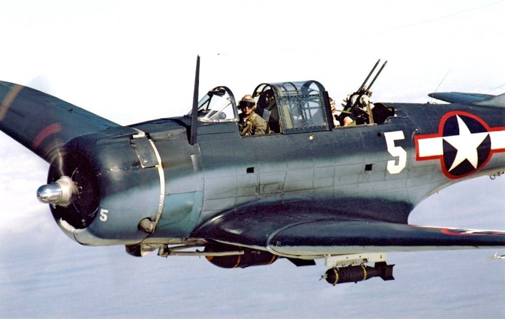 DIVE BOMBER #8 Cafereo 1/144 SBD-3 Dauntless VS-8 US NAVY Plane DB_8 
