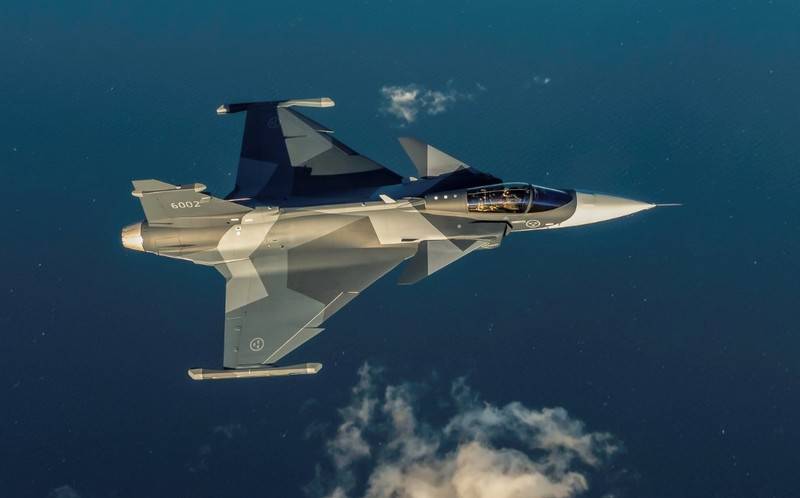 In Sweden, tested the first production JAS-39E Gripen NG for the country's air force