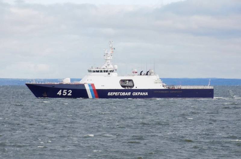 PSKR "Petropavlovsk-Kamchatsky" del proyecto 22100 fue incluido en la Guardia Costera