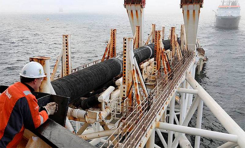 Nord Stream-2公司的运营商已加快天然气管道的建设
