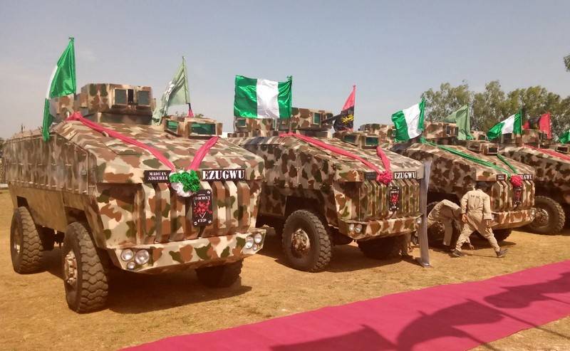 Nigeria hat den Panzerwagen Ezugwu 4X4 übernommen