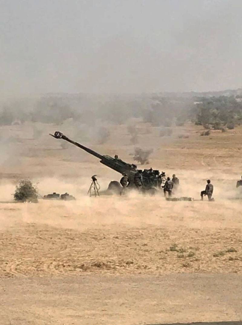 El ejército indio usó por primera vez proyectiles Excalibur de M982 en el campo de entrenamiento de Pokhran