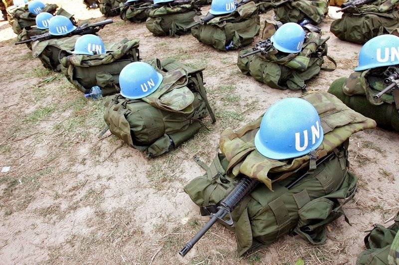 In Kiev reiterated the desire to place UN peacekeepers in the Donbas