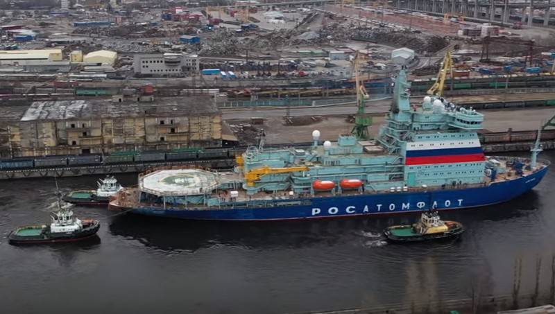 Head icebreaker of the project 22220 "Arctic" finished the first stage of testing