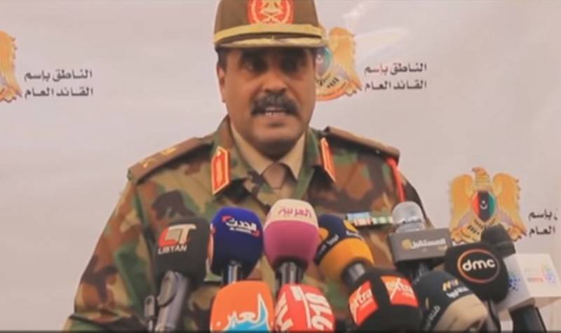 L'LNA del maresciallo Haftar ha presentato un ultimatum al PNS Faiz Saraj