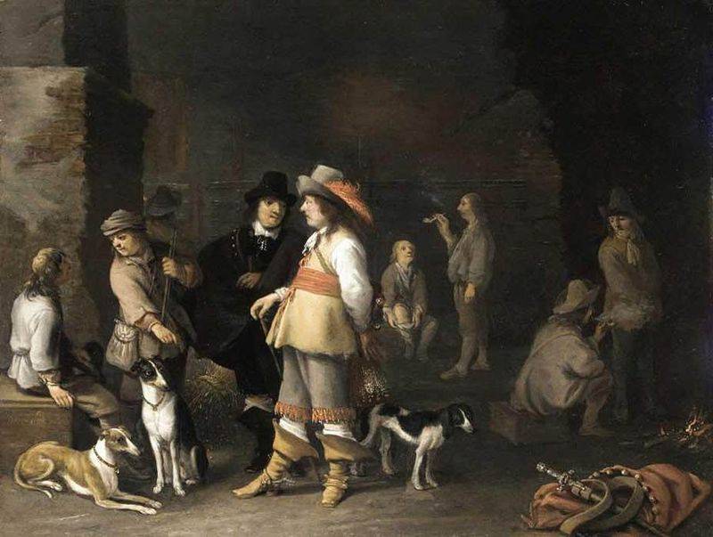 Rembrandt Historische Malerei 1626 Stockfotografie Alamy