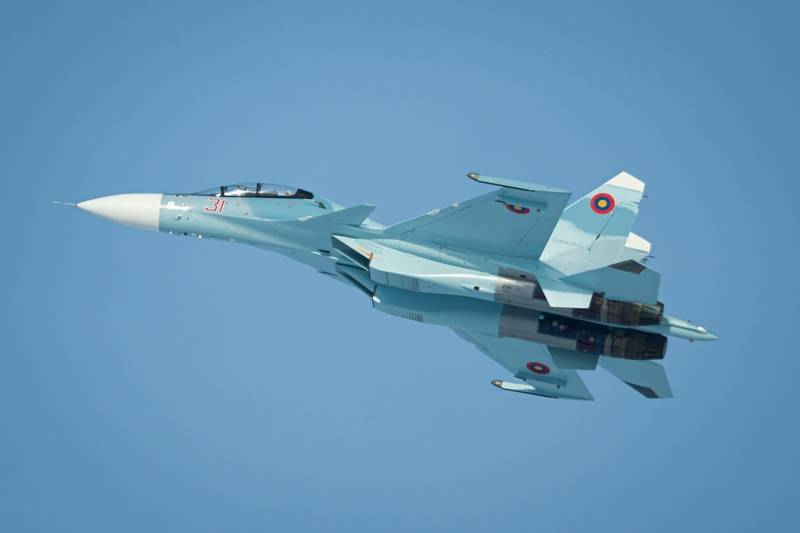 Armenia received a multi-purpose fighter su-30CM