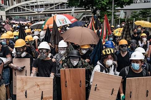 Hong Kong and Taiwan greater China stalled