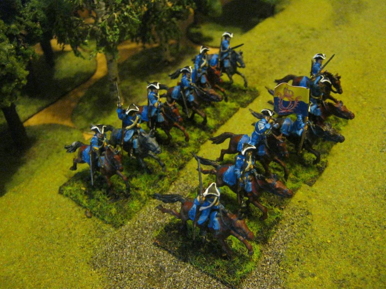 Шведская кавалерия Карла 12