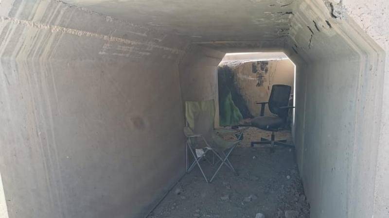 Hid in Saddam's bunker: Consequences of a missile strike on an American air base in Iraq