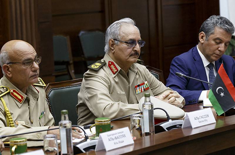 Haftar lasciò Mosca senza firmare un accordo di cessate il fuoco