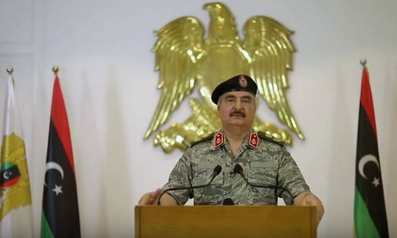 the Commander of the LDF Haftar made demands for the signing of the armistice