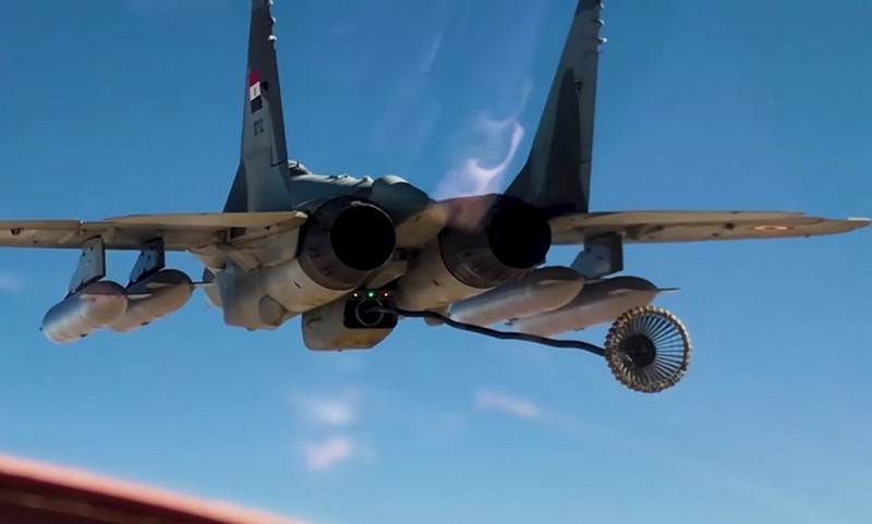 Egypt converted the MiG-29M / M2 received from Russia into tankers