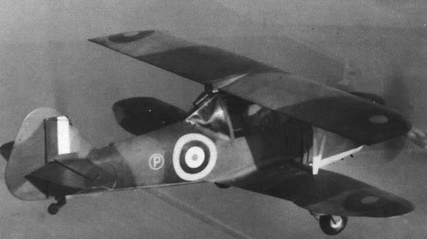 Hillson Bi-Mono pilot aircraft (UK)