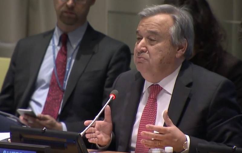 UN Secretary-General warned of the four 