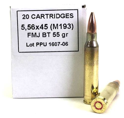 Cartouche intermédiaire 5,56x45 mm contre fusil 7,62x51 mm