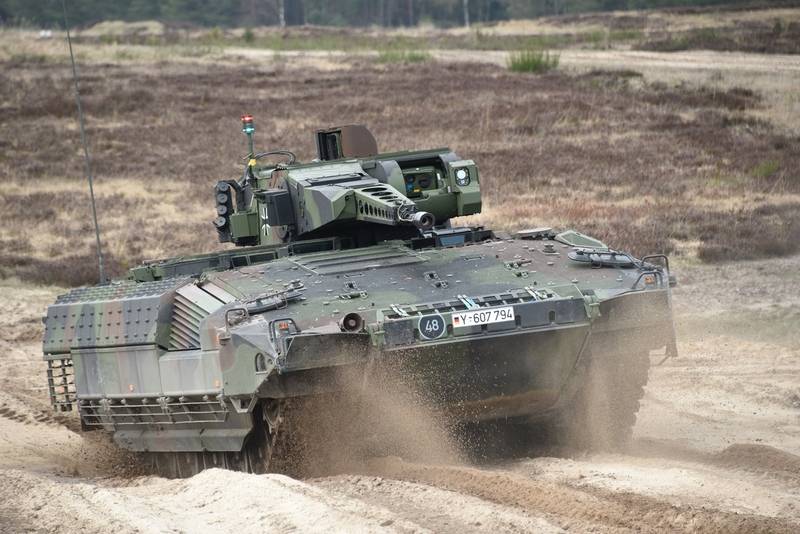 La Bundeswehr anunció el estado deplorable del último "Puma" BMP
