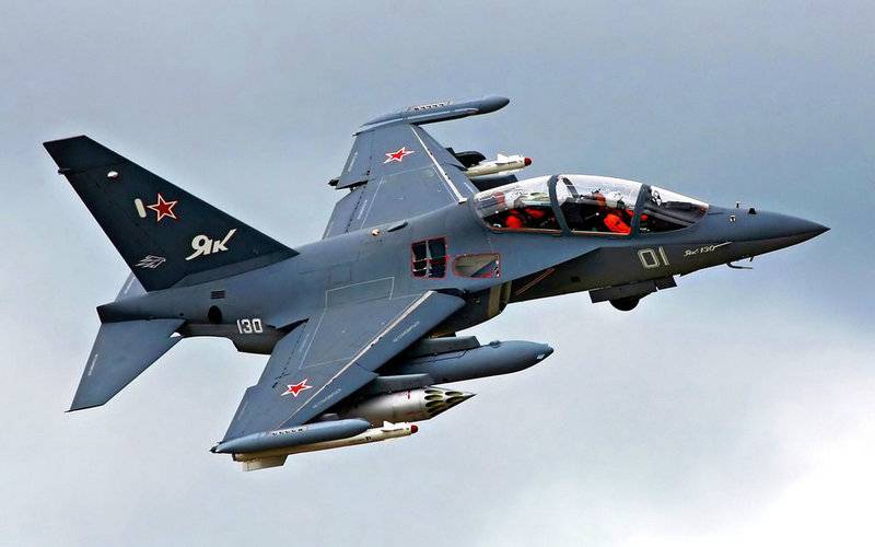 The batch of combat training Yak-130 will go to Krasnodar VVAUL