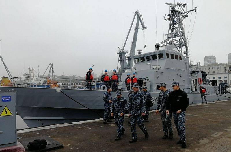 a Ukrainian Navy will receive from the Coast guard, the United States still three boats Island-type