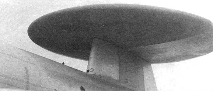 Tu-126. Das erste inländische Flugzeug AWACS