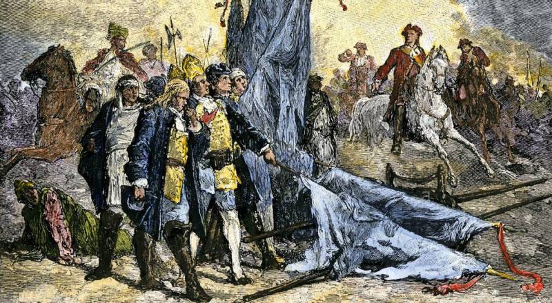 Капитуляция шведской армии у Переволочной