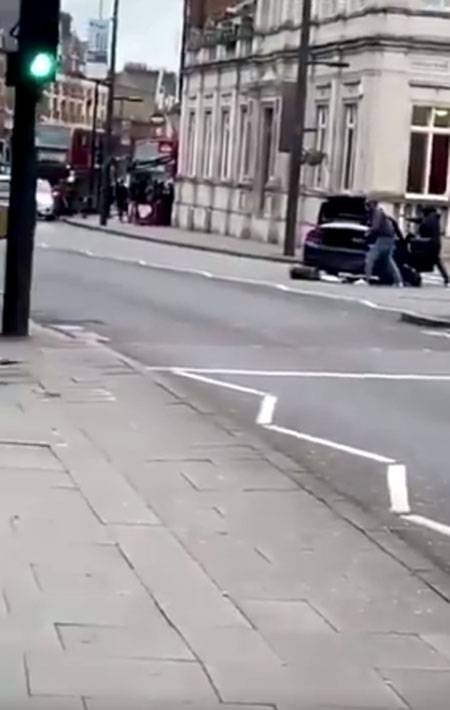 the Terrorist in South London was shot by police