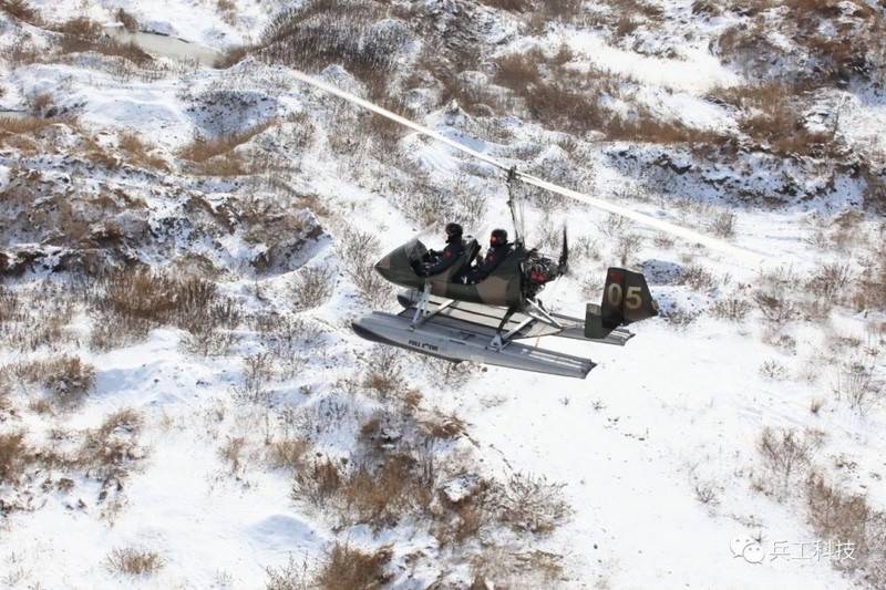 Testes de giroscópio de inverno para MTR PLA passaram na China