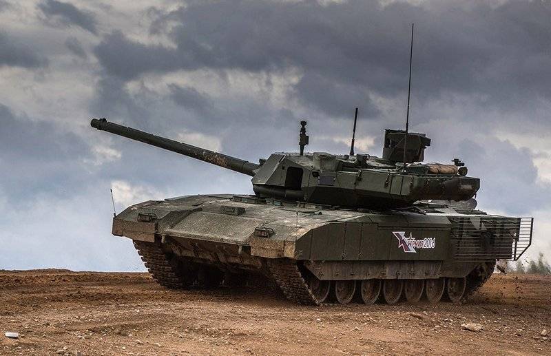 Testes estaduais do tanque T-14 chegaram à fase final