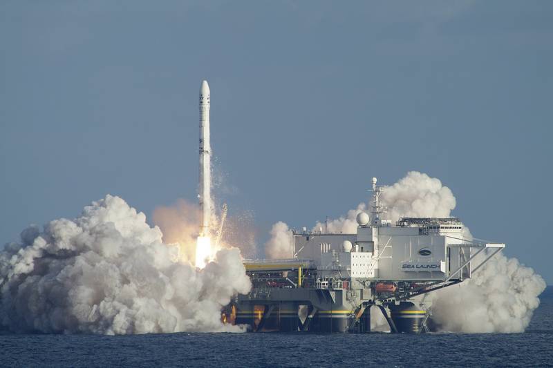 The media reported the date of relocation of the floating launch site "Sea Launch"