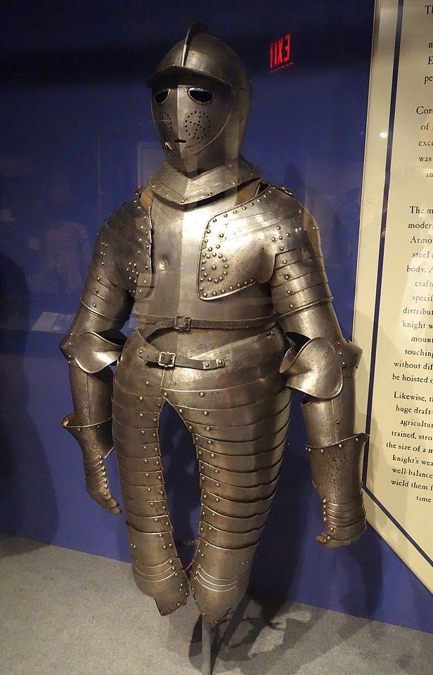 France - Cuirassier armour of Henry, future Prince of Wales